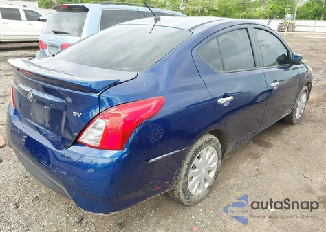 2018 Nissan Versa 1.6 Sv из США, поврежденный, VIN 3N1CN7AP4JL885992